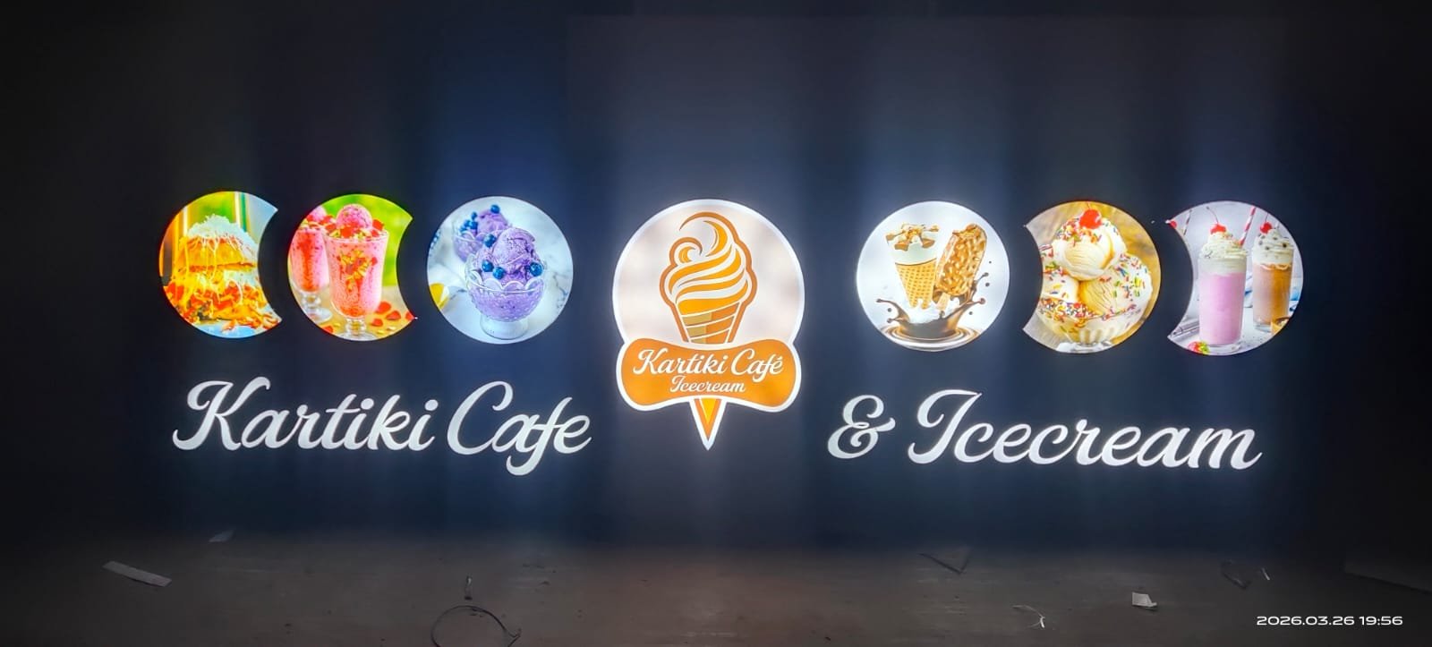 Colorful Neon Shop Front Signage